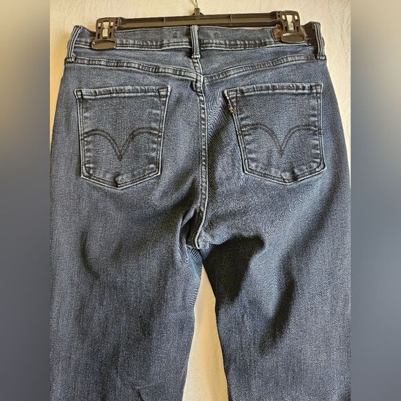 Levi's 512 Jeans Women’s 8M (28x30.5) Perfectly Slimming Skinny Leg Mid Rise GUC - Picture 9 of 10
